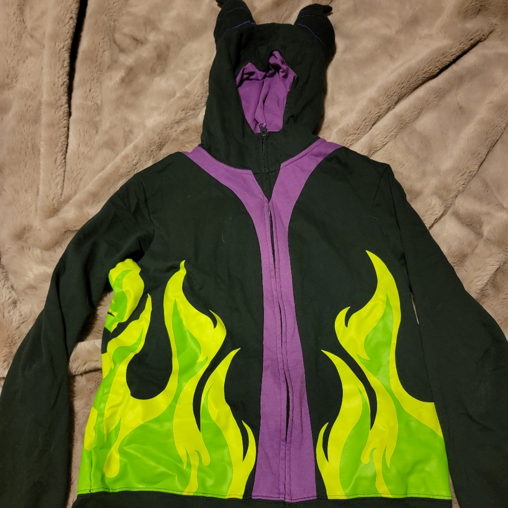 Disney Maleficent Zipped Hoodie